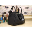 Hermes Lindy 26cm 30cm 34cm Borsa in pelle nera Hermes Lindy 26cm 30cm 34cm Borsa in pelle nera
