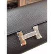 Alta gamma replica Dettagli perfetti Portafoglio Hermes Costanza a lungo in pelle nera Epsom Alta gamma replica Dettagli perfetti Portafoglio Hermes Costanza a lungo in pelle nera Epsom