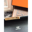 Alta gamma replica Dettagli perfetti Portafoglio Hermes Costanza a lungo in pelle nera Epsom Alta gamma replica Dettagli perfetti Portafoglio Hermes Costanza a lungo in pelle nera Epsom