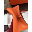 di alta qualità Hermes Dogon Portafoglio in pelle arancione di alta qualità Hermes Dogon Portafoglio in pelle arancione