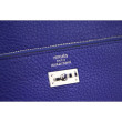 Pari all'originale replica di alta qualità Hermes Kelly Longue Portafoglio in pelle blu elettrico Clemence Pari all'originale replica di alta qualità Hermes Kelly Longue Portafoglio in pelle blu elettrico Clemence