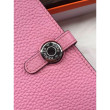 Pari all'originale replica di alta qualità Portafoglio Hermes Dogon in pelle rosa Pari all'originale replica di alta qualità Portafoglio Hermes Dogon in pelle rosa