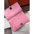 Pari all'originale replica di alta qualità Portafoglio Hermes Dogon in pelle rosa Pari all'originale replica di alta qualità Portafoglio Hermes Dogon in pelle rosa