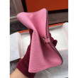 Pari all'originale replica di alta qualità Portafoglio Hermes Dogon in pelle rosa Pari all'originale replica di alta qualità Portafoglio Hermes Dogon in pelle rosa