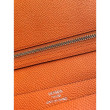 Hermes Bearn Portafoglio in pelle arancione Epsom Hermes Bearn Portafoglio in pelle arancione Epsom