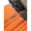 Hermes Bearn Portafoglio in pelle arancione Epsom Hermes Bearn Portafoglio in pelle arancione Epsom