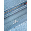 Qualità superiore replica Hermes Bearn Portafoglio in pelle blu Jean Epsom Qualità superiore replica Hermes Bearn Portafoglio in pelle blu Jean Epsom