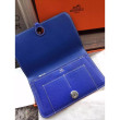 Alta gamma replica Hermes Dogon Portafoglio blu elettrico Cuoio Alta gamma replica Hermes Dogon Portafoglio blu elettrico Cuoio