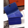 Alta gamma replica Hermes Dogon Portafoglio blu elettrico Cuoio Alta gamma replica Hermes Dogon Portafoglio blu elettrico Cuoio