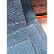 Alta gamma replica Hermes Dogon Portafoglio In Blue Jean pelle Alta gamma replica Hermes Dogon Portafoglio In Blue Jean pelle