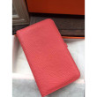 Hermes Dogon Portafoglio in pelle rosa Jaipur Hermes Dogon Portafoglio in pelle rosa Jaipur