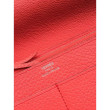 Hermes Dogon Portafoglio in pelle rosa Jaipur Hermes Dogon Portafoglio in pelle rosa Jaipur