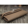 Hermes Kelly Longue Portafoglio in pelle étoupe Clemence Hermes Kelly Longue Portafoglio in pelle étoupe Clemence