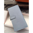 Qualità superiore replica imitazione Portafoglio Hermes Bearn in azzurro in pelle Qualità superiore replica imitazione Portafoglio Hermes Bearn in azzurro in pelle
