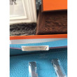 Portafoglio Hermes Costanza a lungo in Jean pelle blu Portafoglio Hermes Costanza a lungo in Jean pelle blu