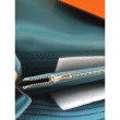 Portafoglio Hermes Costanza a lungo in Jean pelle blu Portafoglio Hermes Costanza a lungo in Jean pelle blu