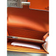 Portafoglio Hermes Costanza a lungo in pelle arancione Epsom Portafoglio Hermes Costanza a lungo in pelle arancione Epsom
