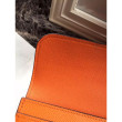 Portafoglio Hermes Costanza a lungo in pelle arancione Epsom Portafoglio Hermes Costanza a lungo in pelle arancione Epsom