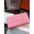 Pari all'originale replica Portafoglio Hermes Costanza a lungo in pelle rosa Epsom Pari all'originale replica Portafoglio Hermes Costanza a lungo in pelle rosa Epsom