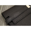 Alta gamma replica Portafoglio Hermes Kelly Longue in pelle nera Clemence Alta gamma replica Portafoglio Hermes Kelly Longue in pelle nera Clemence