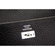 Alta gamma replica Portafoglio Hermes Kelly Longue in pelle nera Clemence Alta gamma replica Portafoglio Hermes Kelly Longue in pelle nera Clemence