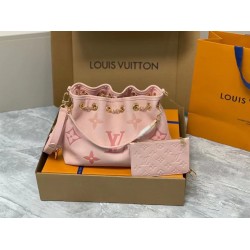 Louis Vuitton Summer Bundle Bag M46492 Monogram Empreinte Pink