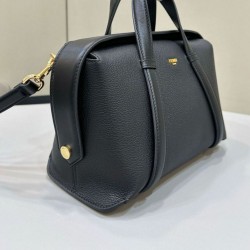Borse Replica Fendi Boston 365 media 8BL152 Nera qualità specchio Replica Perfette Borse Fendi Boston 365 media 8BL152 Nera imitazioni