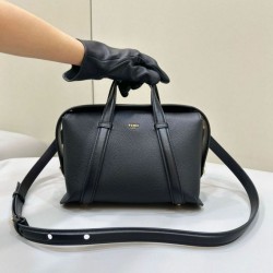 Replica Perfette Borse  Fendi Boston 365 media 8BL152 Nera imitazioni