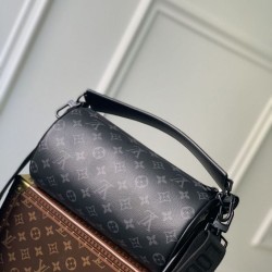 Miglior Prezzo Borsa Louis Vuitton Soft Polochon MM M46692 Monogram Nero Replica
