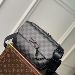 Miglior Prezzo Borse Replica Louis Vuitton Steamer Messenger da uomo M46795 Monogram Eclipse 