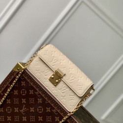 Miglior Prezzo Portafoglio Louis Vuitton con catena Métis M82836 Cream Replica