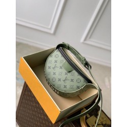 Borsa a tracolla da uomo LV LV Moon M23838 Monogram verde