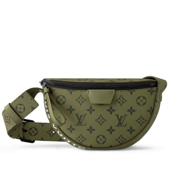 Borsa a tracolla da uomo LV LV Moon M23838 Monogram verde