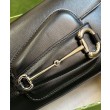 Replica Perfetta a tracolla Gucci Horsebit 1955 764155 Nera