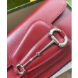 Borsa a tracolla Gucci Horsebit 1955 764155 Rossa