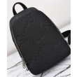 Borsa a tracolla Gucci Jumbo GG 766937 Nera