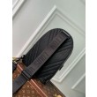 Borsa a tracolla LV Pilot LV Aerogram nera M23736