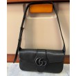 Borsa a tracolla piccola Gucci Aphrodite 767226 Nera