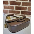 Borsa a tracolla piccola Gucci Horsebit 1955 735178 Caffè