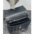 Borsa con manico superiore Christian Dior Miss Dior nera