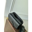 Borsa da uomo LV Steamer Messenger M23742 Monogram Taurillon Nero