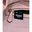 Borsa in tela Fendi Baguette media FF 8BR600 Rosa