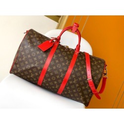 Borsa LV Keepall Bandouliere 50 Monogram Macassar M46769