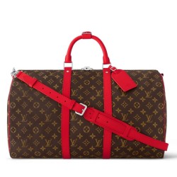 Borsa LV Keepall Bandouliere 50 Monogram Macassar M46769