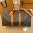 Borsa LV Keepall Bandouliere 50 Monogram Macassar M46770