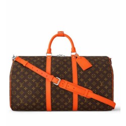 Borsa LV Keepall Bandouliere 50 Monogram Macassar M46770