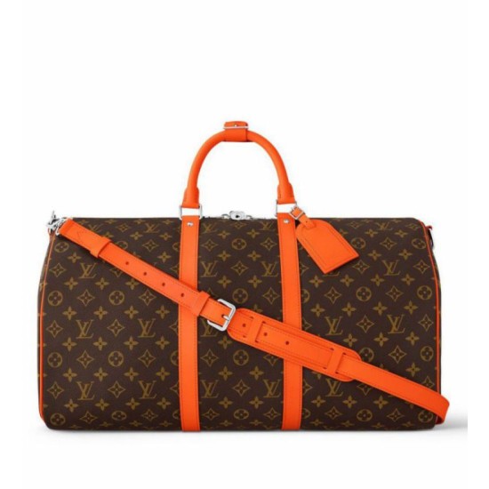 Borsa LV Keepall Bandouliere 50 Monogram Macassar M46770