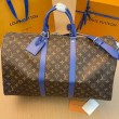 Borsa LV Keepall Bandouliere 50 Monogram Macassar M46772