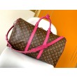 Borse Firmate Replica LV Keepall Bandouliere 50 Monogram Macassar M46773