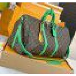 Borse Firmate Replica LV Keepall Bandouliere 50 Monogram Macassar M46774